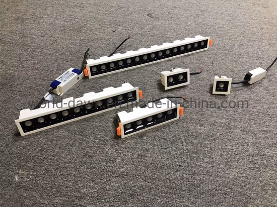 55mm 컷 아웃 스마트 욕실 침실 광장 라운드 LED 실내 상업용 조명 패널 최근 통 천장 최근 COB 스포트라이트 스포트 다운 라이트